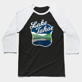 Lake Tahoe Boating Fishing Fisherman Gift Baseball T-Shirt